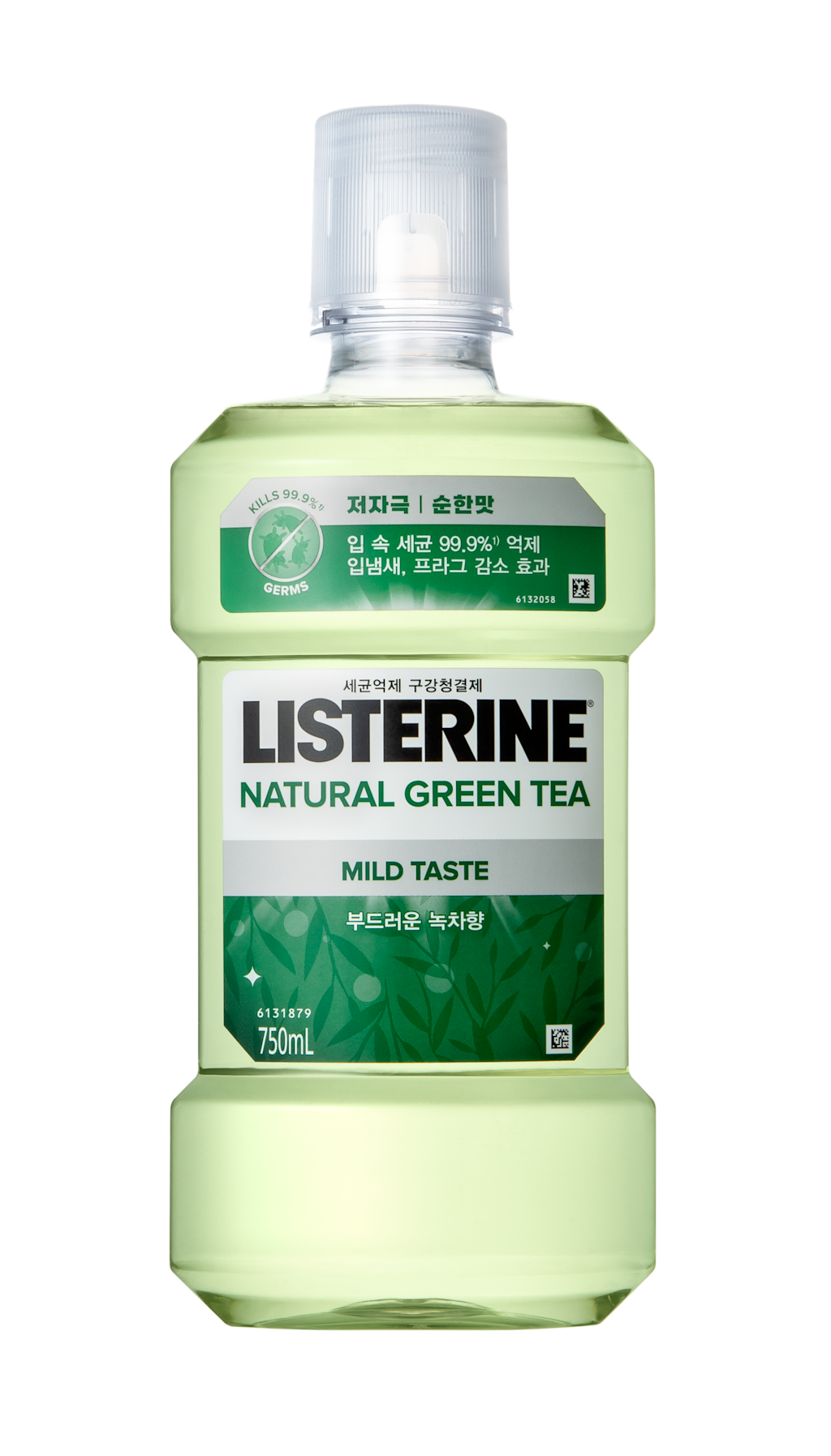 리스테린®액 내추럴 그린티 마일드