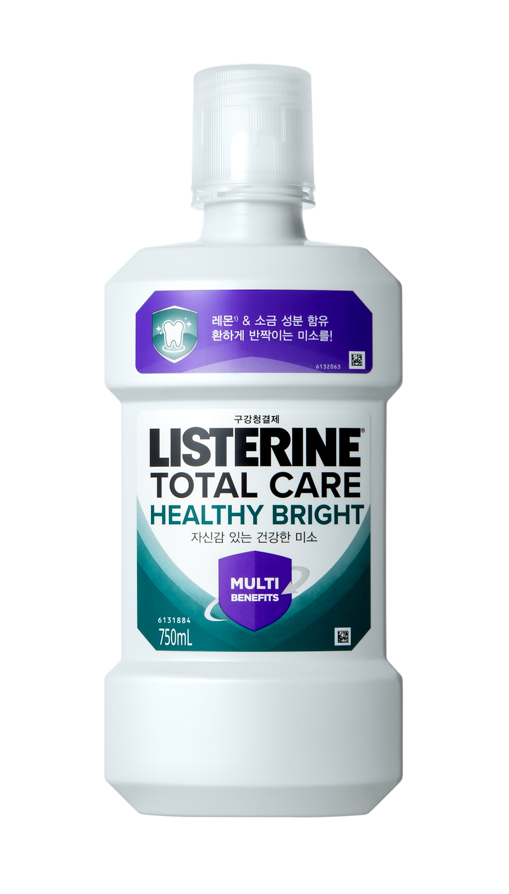 리스테린®액 토탈케어 헬씨브라이트